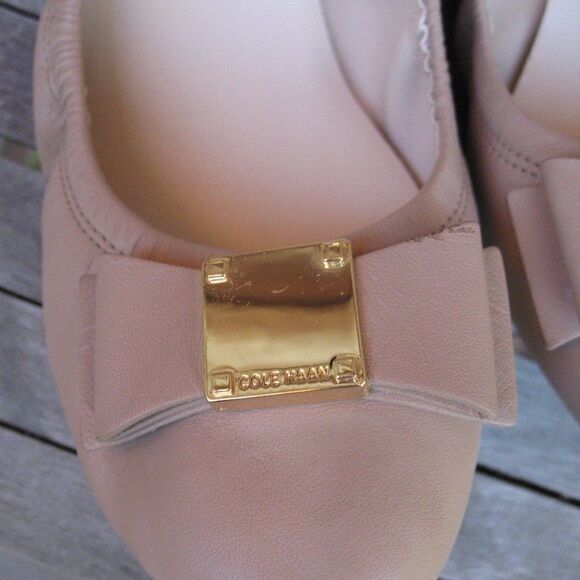 Cole Haan Grand Nude Bow Ballet Flats - Picture 9 of 10
